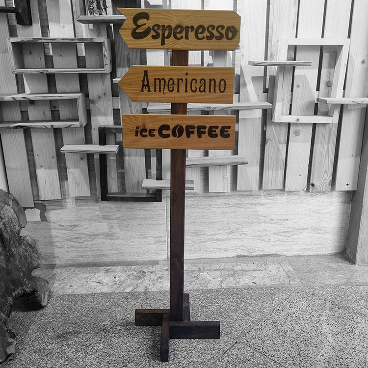 تابلو ایستاده کافی شاپ و کافه