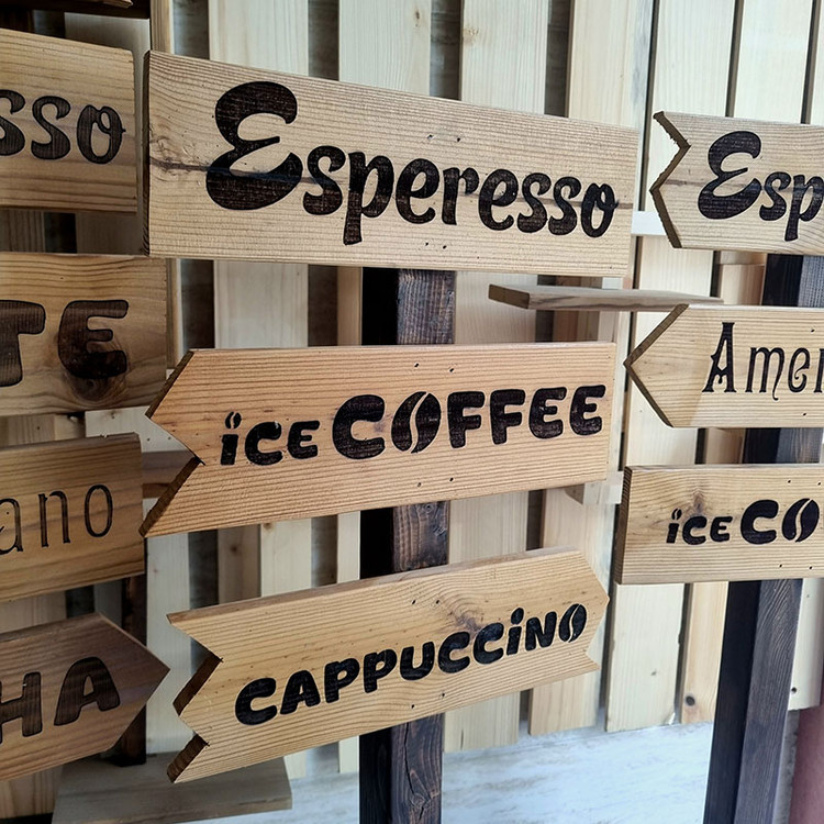 تابلو ایستاده کافی شاپ و کافه