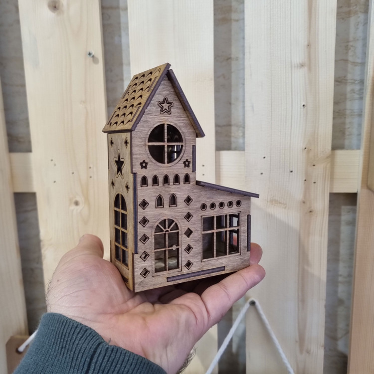 ماکت چوبی خانه ویلایی