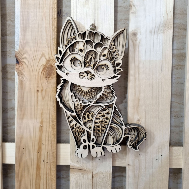 مجسمه چوبی کربه