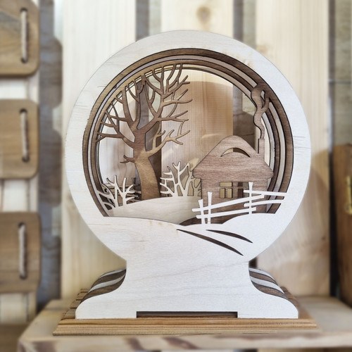 دکوری چوبی لایه ای