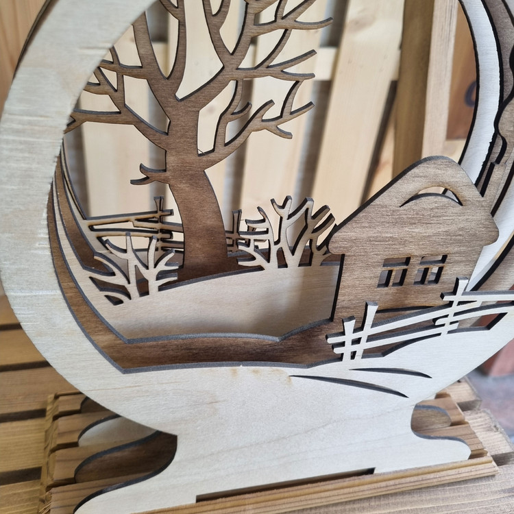 دکوری چوبی مینیمال