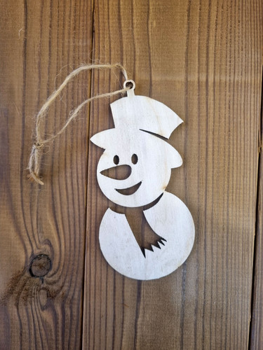 اکسسوری چوبی ادم برفی