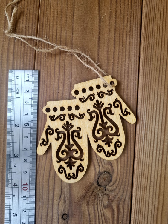 اکسسوری چوبی کریسمسی