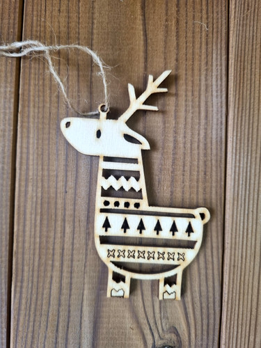 اویز چوبی کریسمس