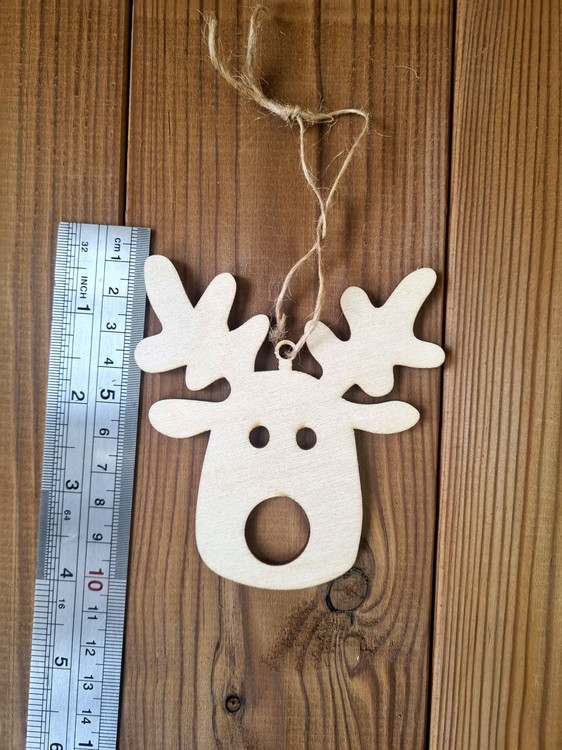 اکسسوری چوبی گوزن کریسمس