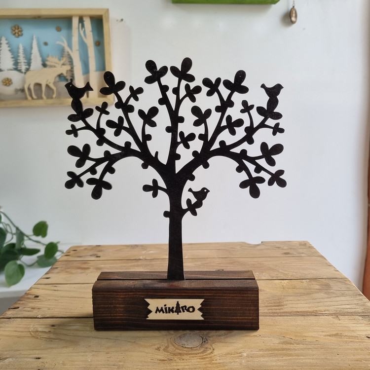 دکوری چوبی درخت ازتک