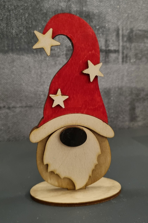 دکوری چوبی سانتا کریسمس