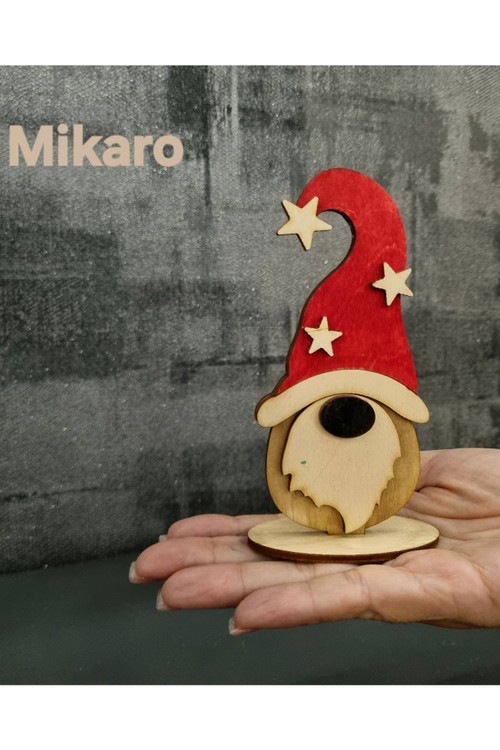 دکوری چوبی سانتا کریسمس