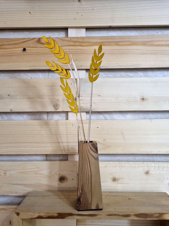 دکوری چوبی شاخه گندم