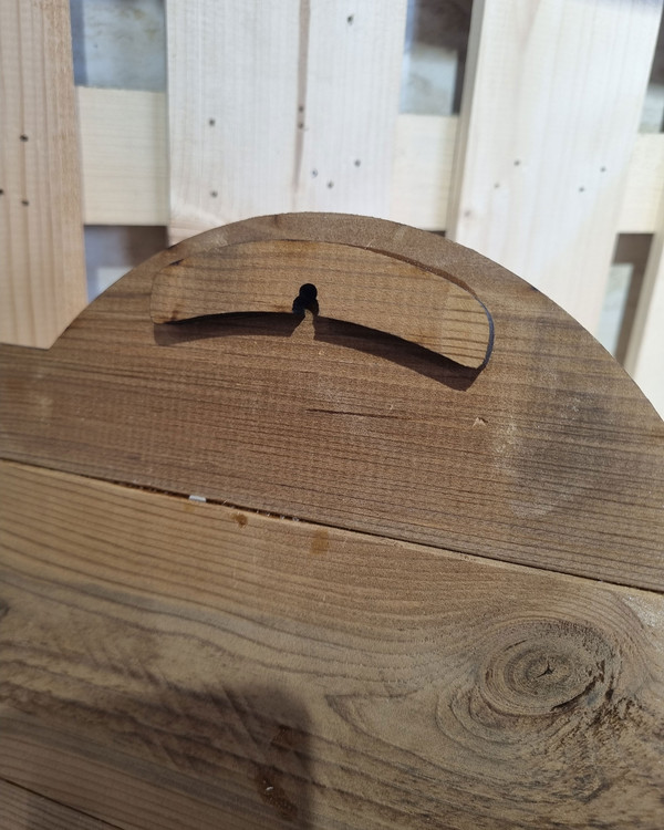 تابلو چوبی کافی بار چوبی