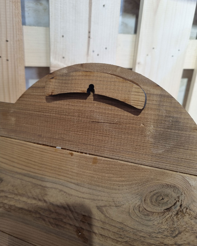 تابلو چوبی کافی بار چوبی